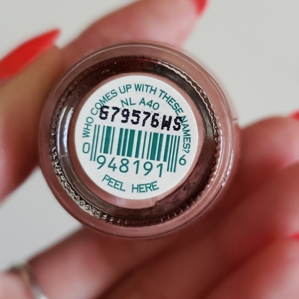OPI Nail Lacquer NL A40 Who Comes Up With These Names? Discontinued NEW Nvr Used